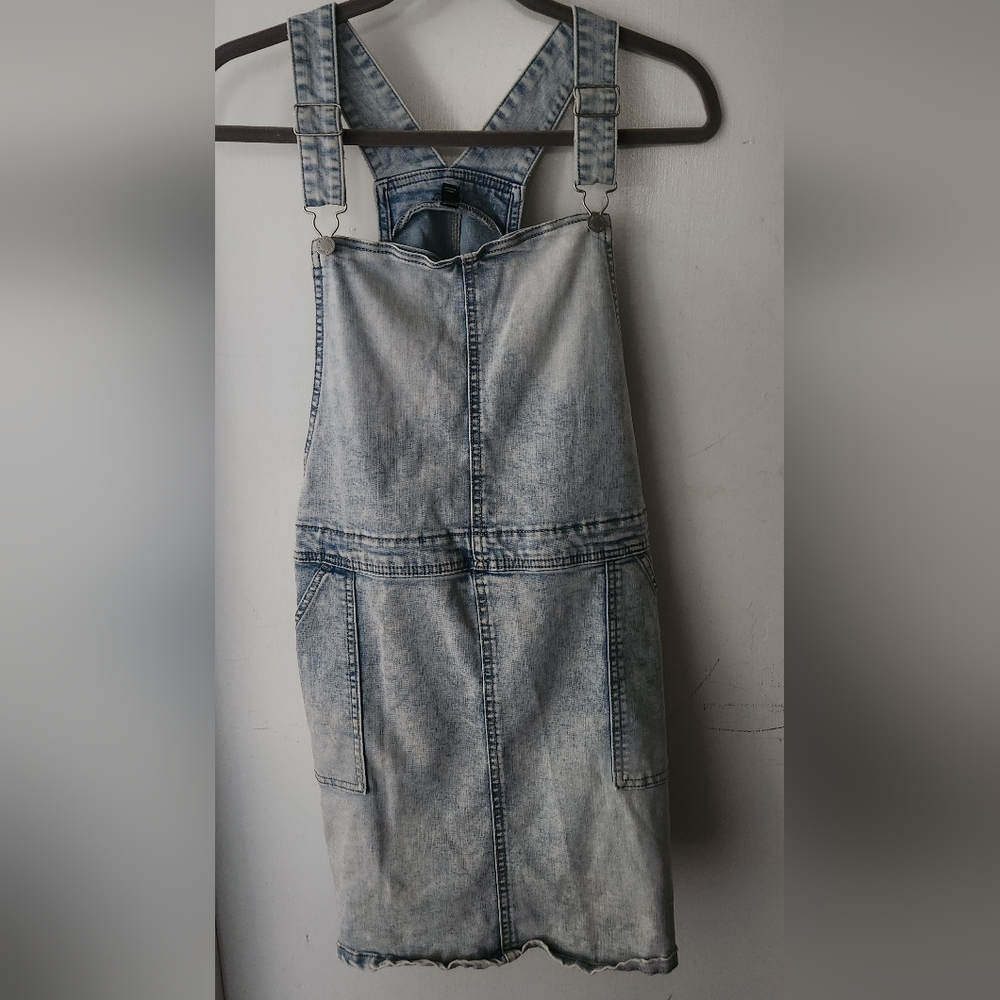Art Class Blue Denim Midi Dress